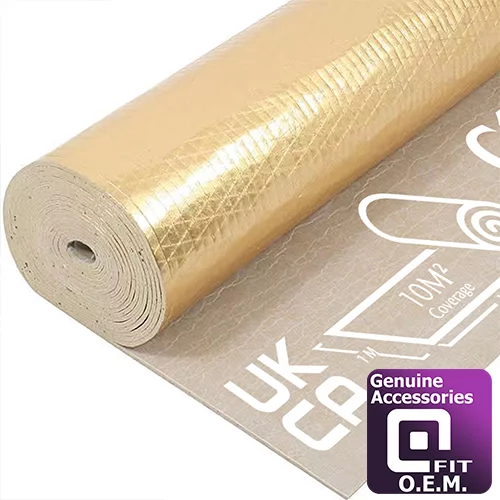 Q Fit 4mm Premium Rubber Underlay For Wood Flooring 1m by 10m